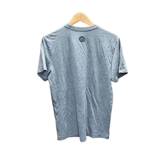 Life is Good Jake Hammock Size Medium (M) Grey Crusher T-Shirt - Picture 2 of 5